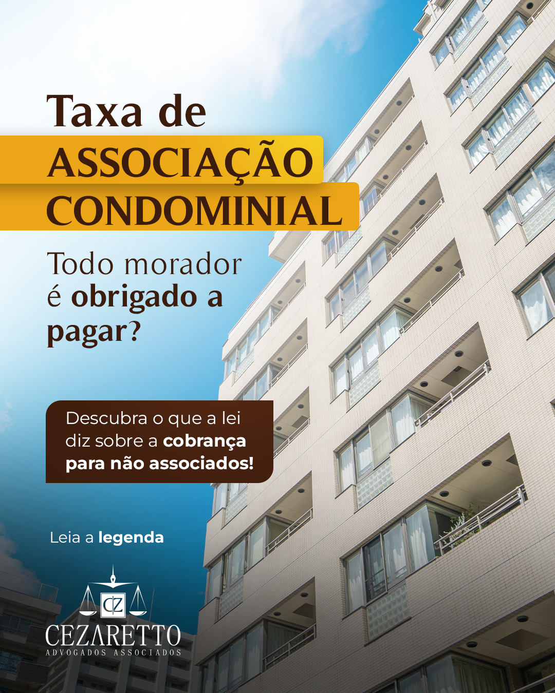 Taxas condominiais: todo morador é obrigado a pagar?